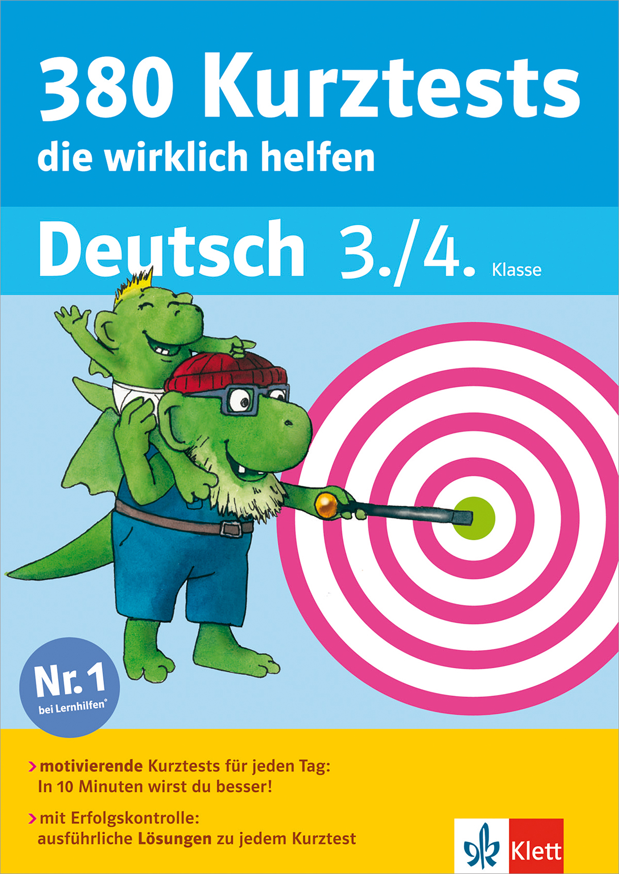 Klett 380 Kurztests, die wirklich helfen - Deutsch 3./4. Klasse - Petra Bohn - E-Book