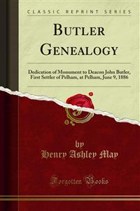 Butler Genealogy - Henry Ashley May - E-Book