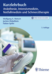 Kurzlehrbuch Anästhesie, Intensivmedizin, Notfallmedizin und Schmerztherapie - Wolfgang A. Wetsch - E-Book