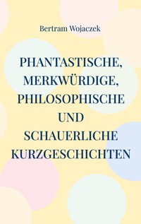 Phantastische, merkwürdige, philosophische und schauerliche Kurzgeschichten - Bertram Wojaczek - E-Book