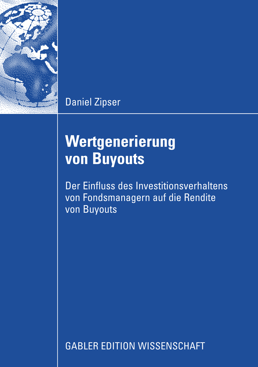 Wertgenerierung von Buyouts - Daniel Zipser - E-Book