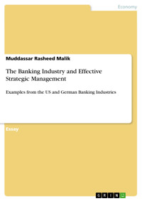 The Banking Industry and Effective Strategic Management - Muddassar Rasheed Malik - E-Book