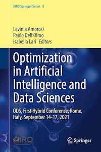Optimization in Artificial Intelligence and Data Sciences -  - E-Book