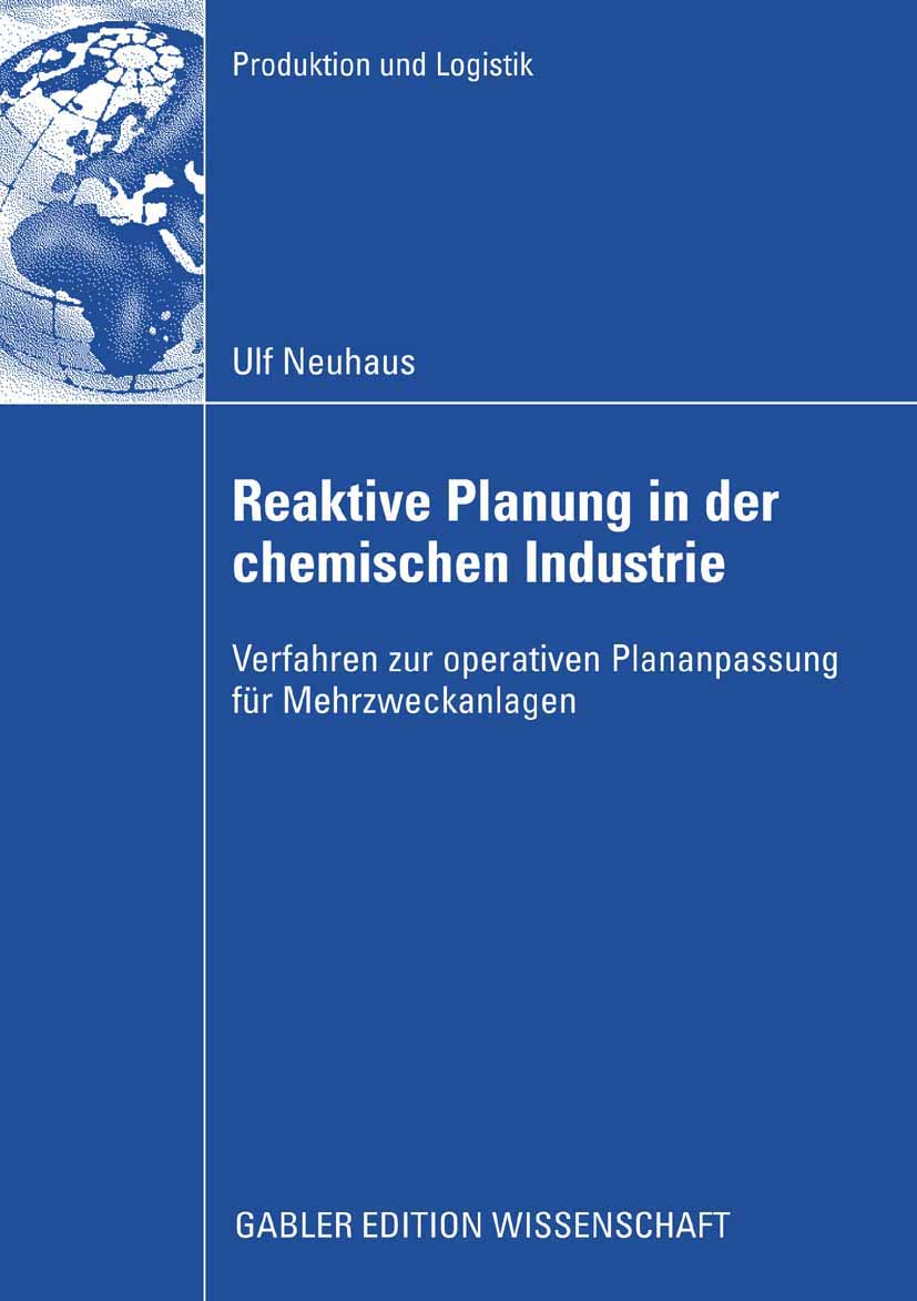 Reaktive Planung in der chemischen Industrie - Ulf Neuhaus - E-Book