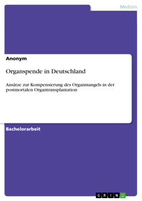 Organspende in Deutschland -  - E-Book