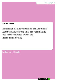 Historische Handelsstraßen im Landkreis Aue-Schwarzenberg und die Verbindung des Straßennetzes durch die Industrialisierung - Sarah Dorst - E-Book