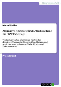 Alternative Kraftstoffe und Antriebssysteme für PKW-Fahrzeuge - Mario Wedler - E-Book
