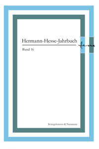 Hermann-Hesse-Jahrbuch -  - E-Book
