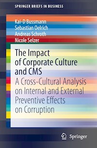 The Impact of Corporate Culture and CMS - Kai-D. Bussmann - E-Book