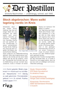 Der Postillon - Stefan Sichermann - E-Book