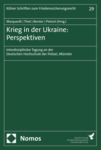 Krieg in der Ukraine: Perspektiven -  - E-Book