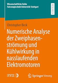 Numerische Analyse der Zweiphasenströmung und Kühlwirkung in nasslaufenden Elektromotoren - Christopher Beck - E-Book