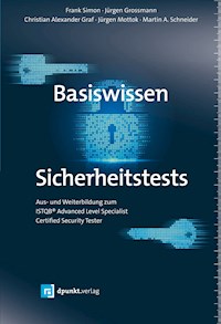 Basiswissen Sicherheitstests - Frank Simon - E-Book