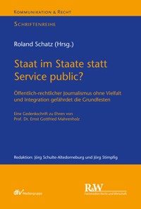 Staat im Staate statt Service public? -  - E-Book