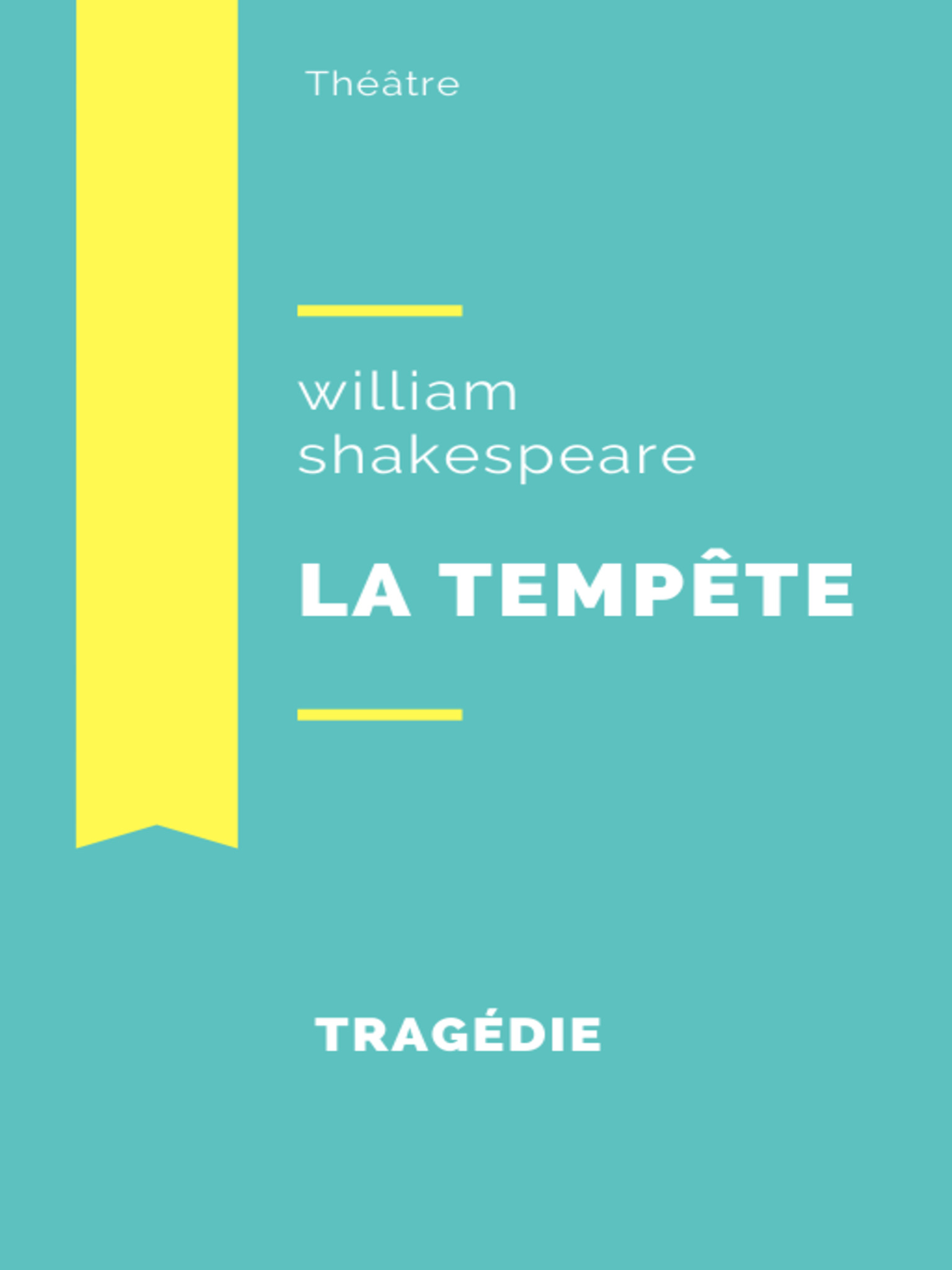 La Tempête - William Shakespeare - E-Book