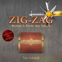 ZIG-ZAG Roman 1: Finde den Schatz - Teil 1 Schwert und Schild - ZIG-ZAG Saga - Hauptreihe, Band 1 (ungekürzt) - Toni Schmidt - Hörbuch