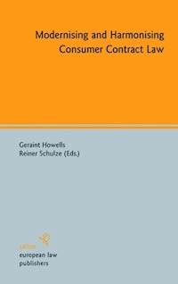 Modernising and Harmonising Consumer Contract Law -  - E-Book