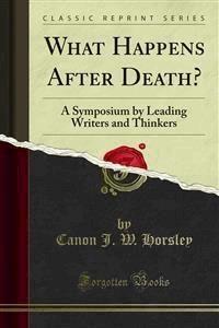What Happens After Death? - R. F. Horton - E-Book