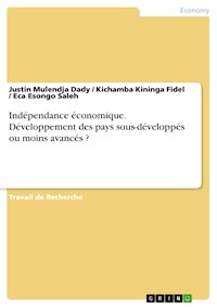 Indépendance économique. Développement des pays sous-développés ou moins avancés ? - Justin Mulendja Dady - E-Book