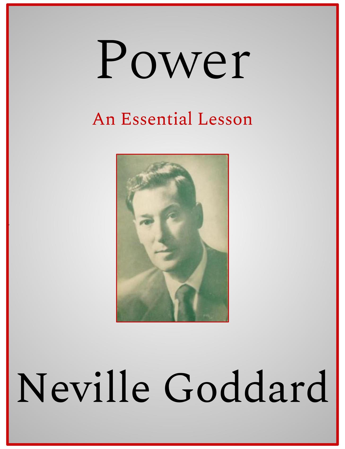 Power - Neville Goddard - E-Book