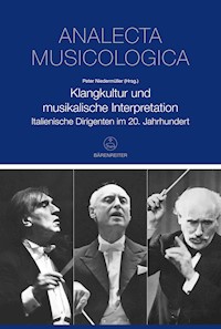 Klangkultur und musikalische Interpretation -  - E-Book