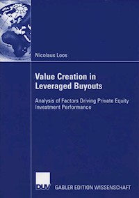 Value Creation in Leveraged Buyouts - Nicolaus Loos - E-Book