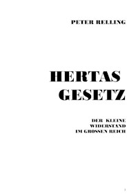Hertas Gesetz - Hans Peter Maack - E-Book