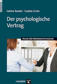 Der psychologische Vertrag - Sabine Raeder - E-Book