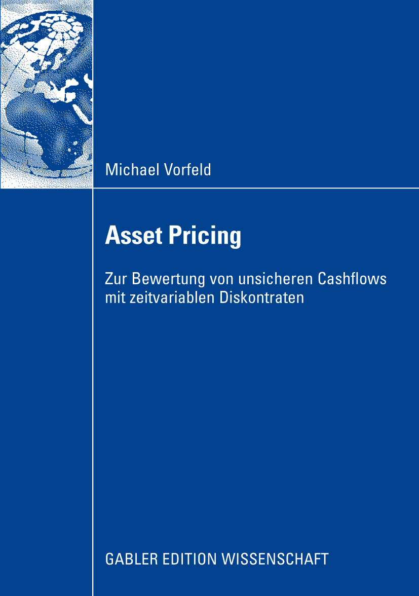 Asset Pricing - Michael Vorfeld - E-Book