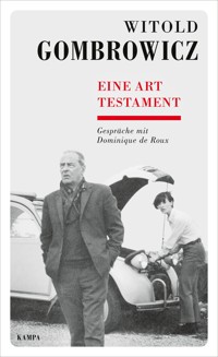 Eine Art Testament - Witold Gombrowicz - E-Book