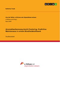 Anomalieerkennung durch Clustering. Predictive Maintenance in einem Blockheizkraftwerk - Kathrina Traub - E-Book
