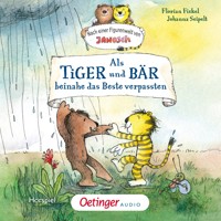 Nach einer Figurenwelt von Janosch. Als Tiger und Bär beinahe das Beste verpassten - Florian Fickel - Hörbuch