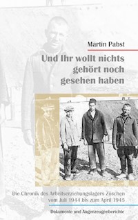 Und ihr wollt nichts gesehen noch gehört haben - Martin Pabst - E-Book