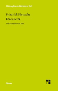 Ecce auctor - Friedrich Nietzsche - E-Book