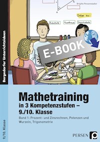 Mathetraining in 3 Kompetenzstufen - 9./10. Klasse - Brigitte Penzenstadler - E-Book
