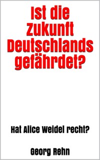 Ist die Zukunft Deutschlands gefährdet? - Georg Rehn - E-Book