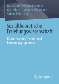 Sozialtheoretische Erziehungswissenschaft -  - E-Book