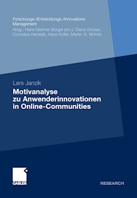 Motivanalyse zu Anwenderinnovationen in Online-Communities - Lars Janzik - E-Book