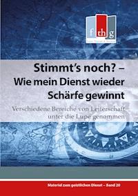 Stimmt's noch? - Wie mein Dienst wieder Schärfe gewinnt - Matthias C. Wolff - E-Book