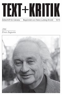 TEXT+KRITIK 206 - Ernst Augustin -  - E-Book