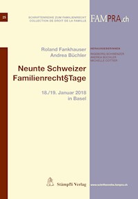 Neunte Schweizer Familienrecht§tage - - E-Book