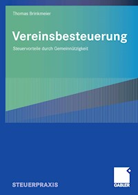 Vereinsbesteuerung - Thomas Brinkmeier - E-Book