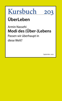 Modi des (Über-)Lebens - Armin Nassehi - E-Book