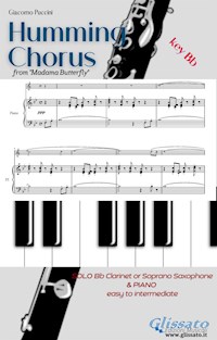 Humming Chorus - Bb Clarinet/Sax and Piano (Key Bb) - Giacomo Puccini - E-Book