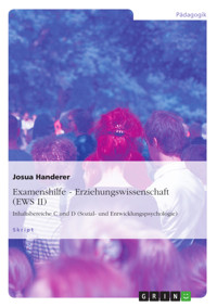 Examenshilfe - Erziehungswissenschaft (EWS II) - Josua Handerer - E-Book