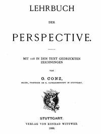 Lehrbuch der Perspective - Conz, Gustav - kostenlos E-Book
