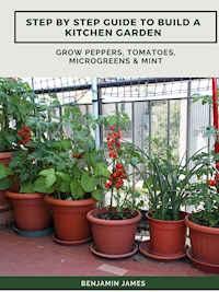 Step by Step Guide to Build a Kitchen Garden: Grow Peppers, Tomatoes, Microgreens & Mint - Benjamin James - E-Book