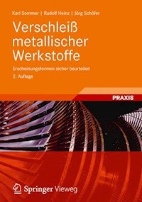 Verschleiß metallischer Werkstoffe - Karl Sommer - E-Book
