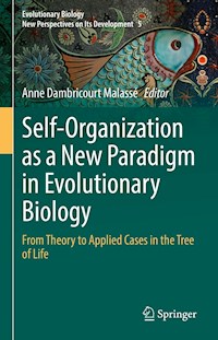 Self-Organization as a New Paradigm in Evolutionary Biology -  - E-Book