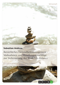 Betriebliches Gesundheitsmanagement - Maßnahmen und Handlungsvorschläge zur Verbesserung der Work-Life-Balance - Sebastian Anderer - E-Book